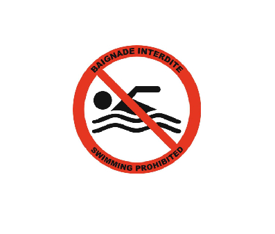 Baignade interdite – FOND BOUCHER